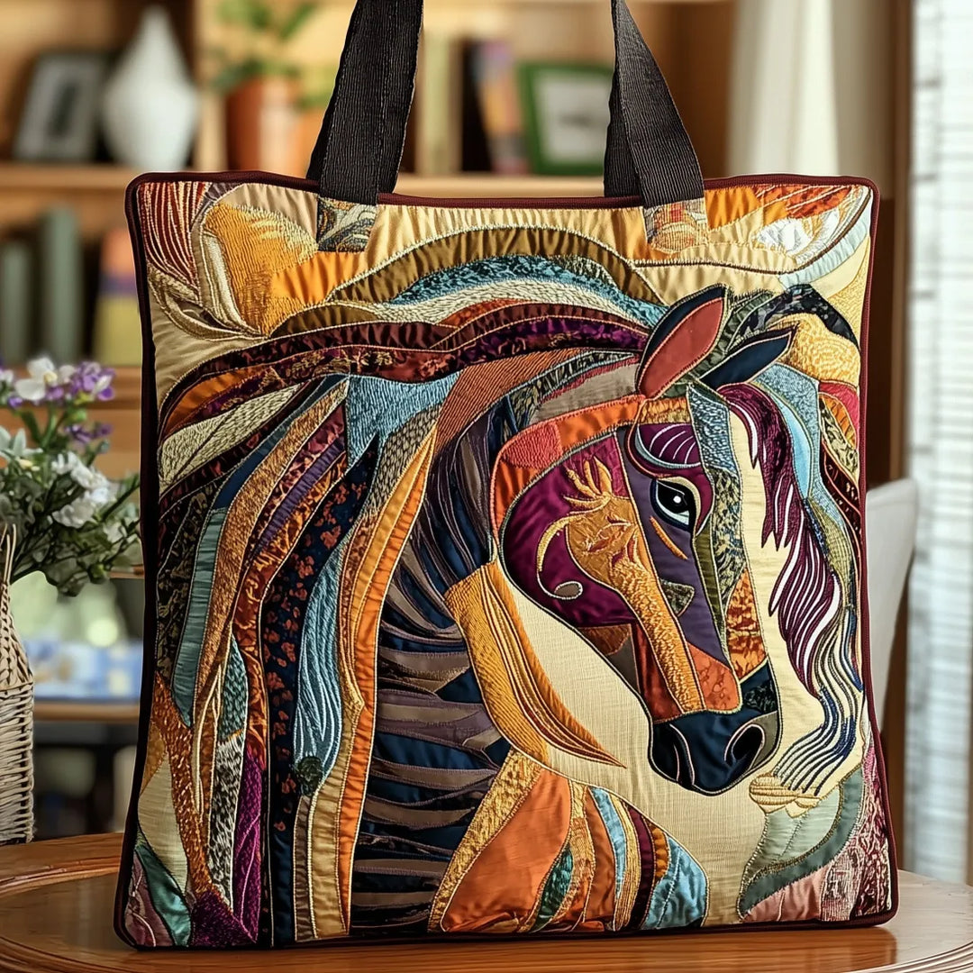 Linnea – Borsa imbottita con motivo di cavallo