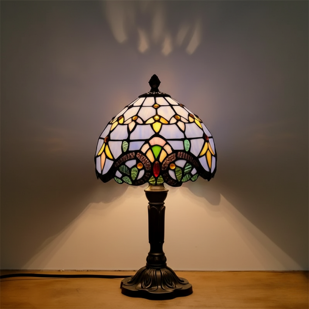 CHROMIA | LAMPADA DA TAVOLO TIFFANY CLASSICA COLORATA