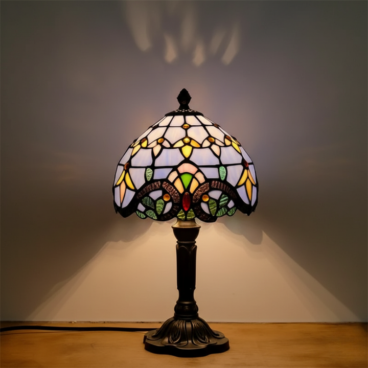 CHROMIA | LAMPADA DA TAVOLO TIFFANY CLASSICA COLORATA