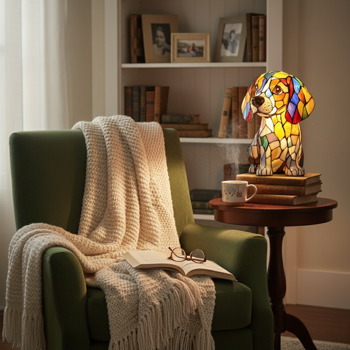 Minoes – Lampada Incantata a Forma di Cane