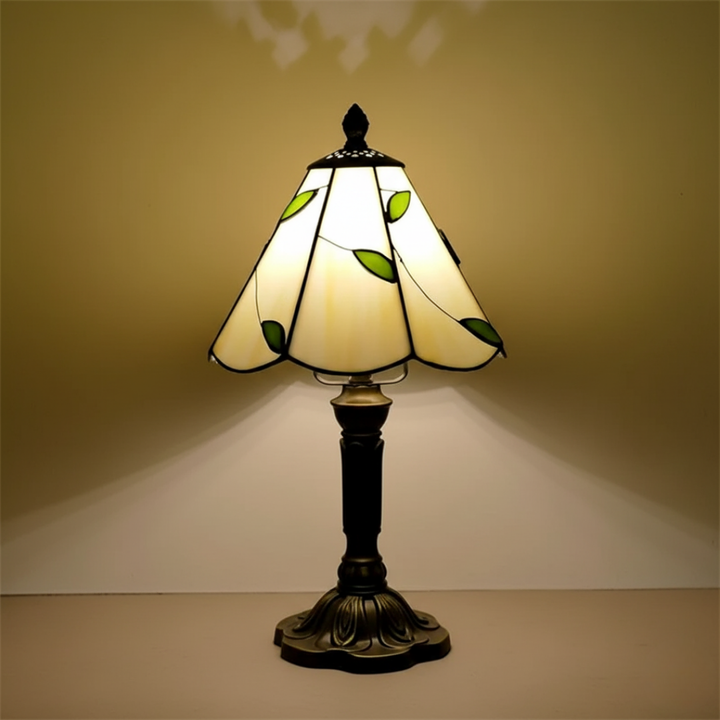 LEAFORA | LAMPADA IN VETRO A FORMA DI FOGLIA RETRO TIFFANY
