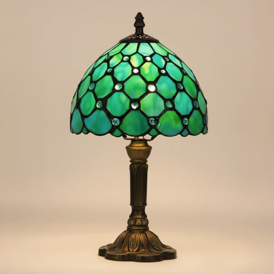 GLASORA | LAMPADA IN VETRO COLORATO TIFFANY CLASSICA