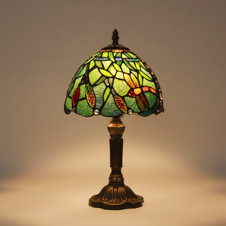 TIFFELLE | LAMPADA A LIBELLULA ELEGANTE IN STILE TIFFANY