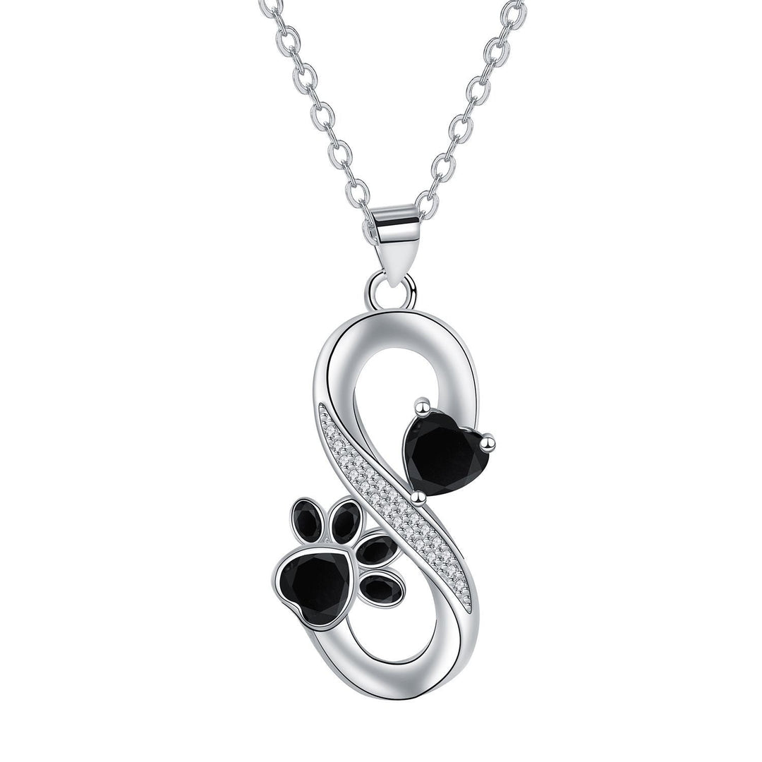 Collana Cuore & Zampa Amore Infinito