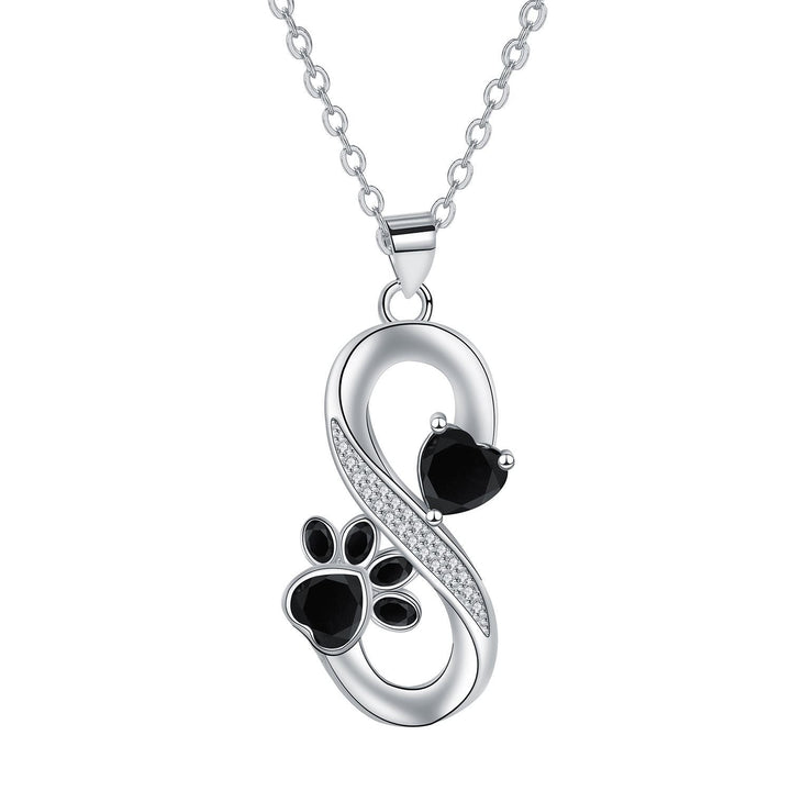 Collana Cuore & Zampa Amore Infinito
