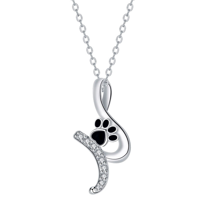 Collana con Ciondolo a Zampa 'Amico Fedele'