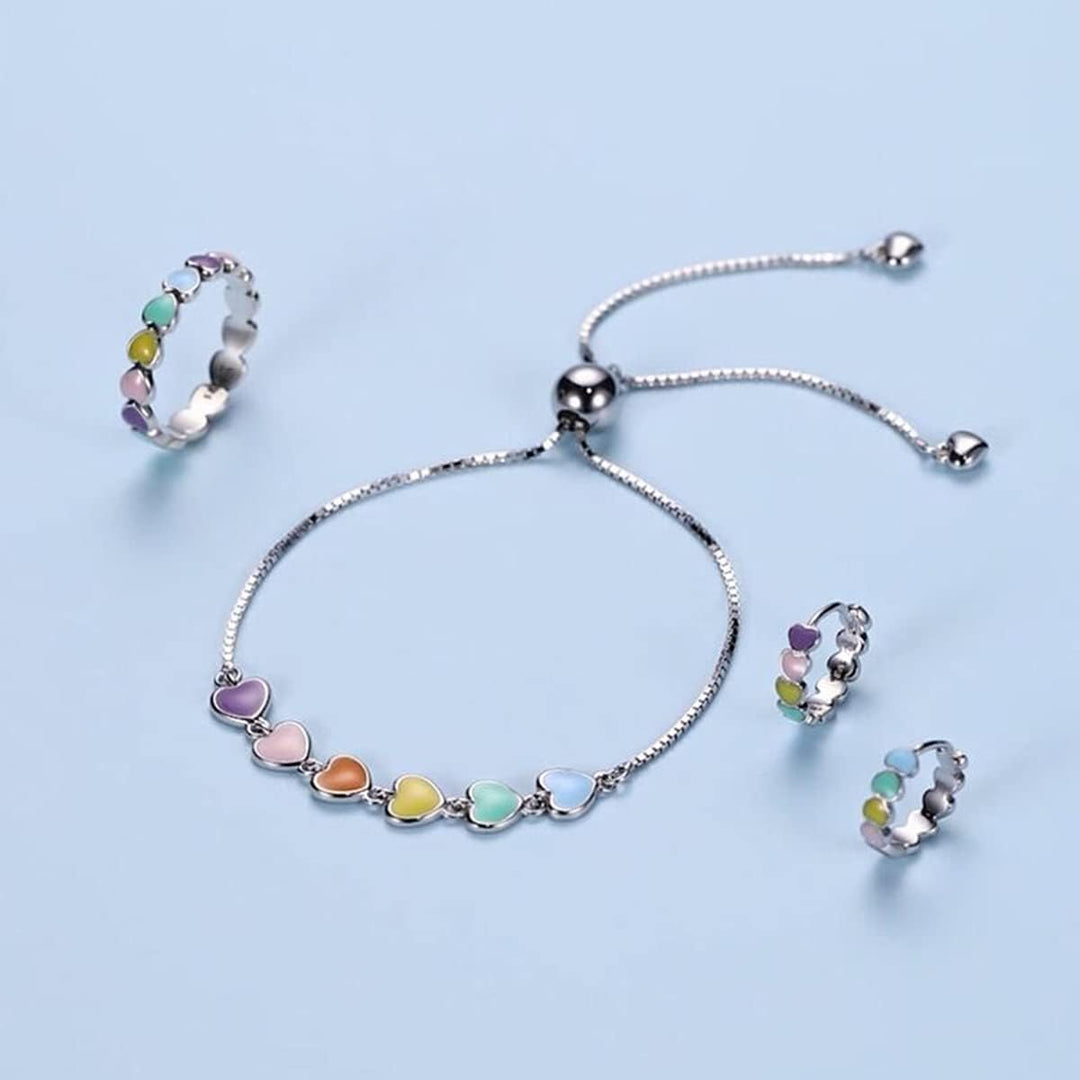 Braccialetto in Argento Sterling con Stampa di Zampa di Cane – Regolabile
