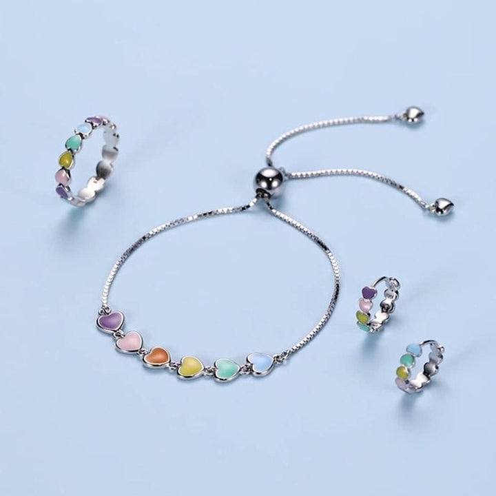 Braccialetto in Argento Sterling con Stampa di Zampa di Cane – Regolabile