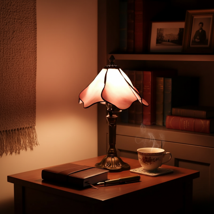 BLUSHEN | LAMPADA CLASSICA TIFFANY CON FIORI
