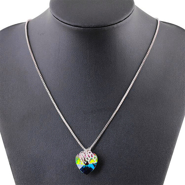 Collana Memoriale Cuore Arcobaleno