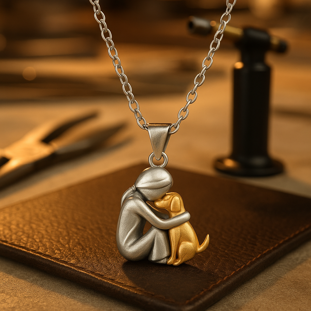 Collana Dog Embrace | Gioielli Susan