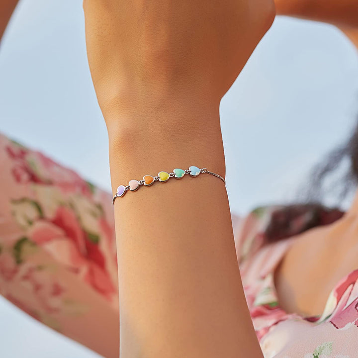 Braccialetto in Argento Sterling con Stampa di Zampa di Cane – Regolabile