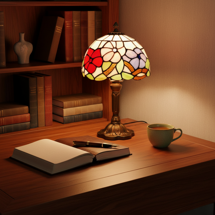 ROSAVIA | LAMPADA COLORATA IN STILE TIFFANY