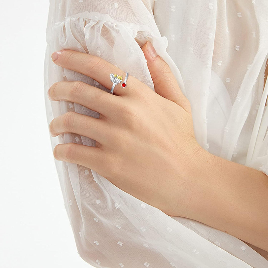 Collana Regolabile per Cani con Figura Femminile in Argento