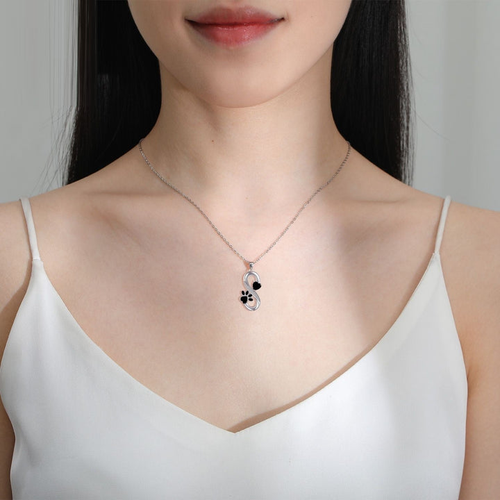 Collana Cuore & Zampa Amore Infinito