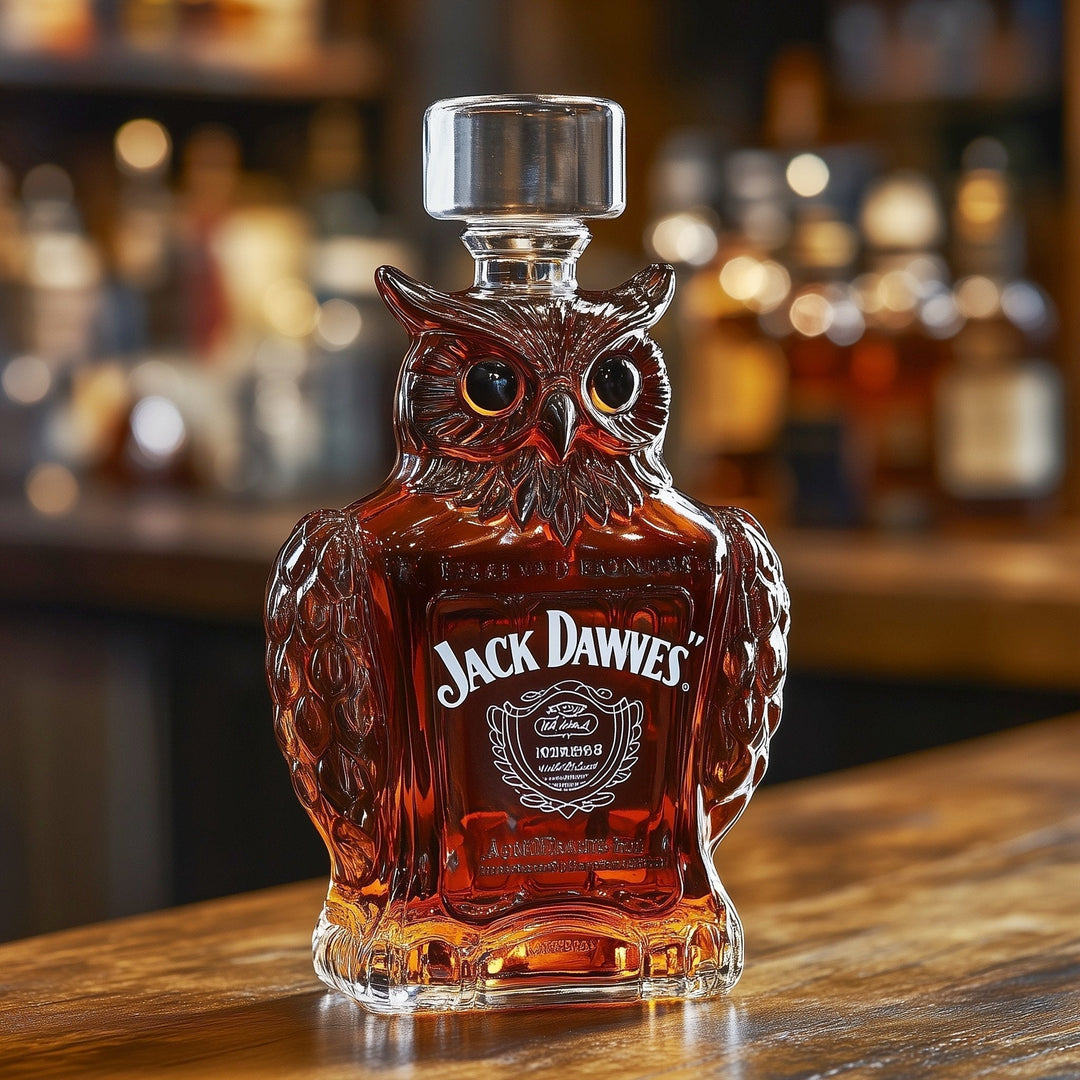 Bottiglia di Whisky Gufo