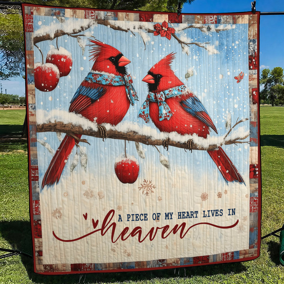 Un Pezzo Del Mio Cuore Vive Nel Cielo Art Quilt Appeso