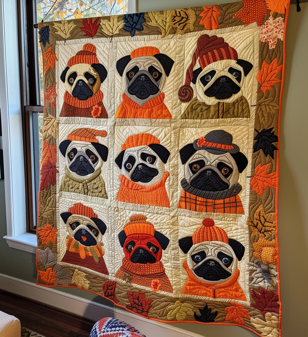 Coperta Adorabile per Pug