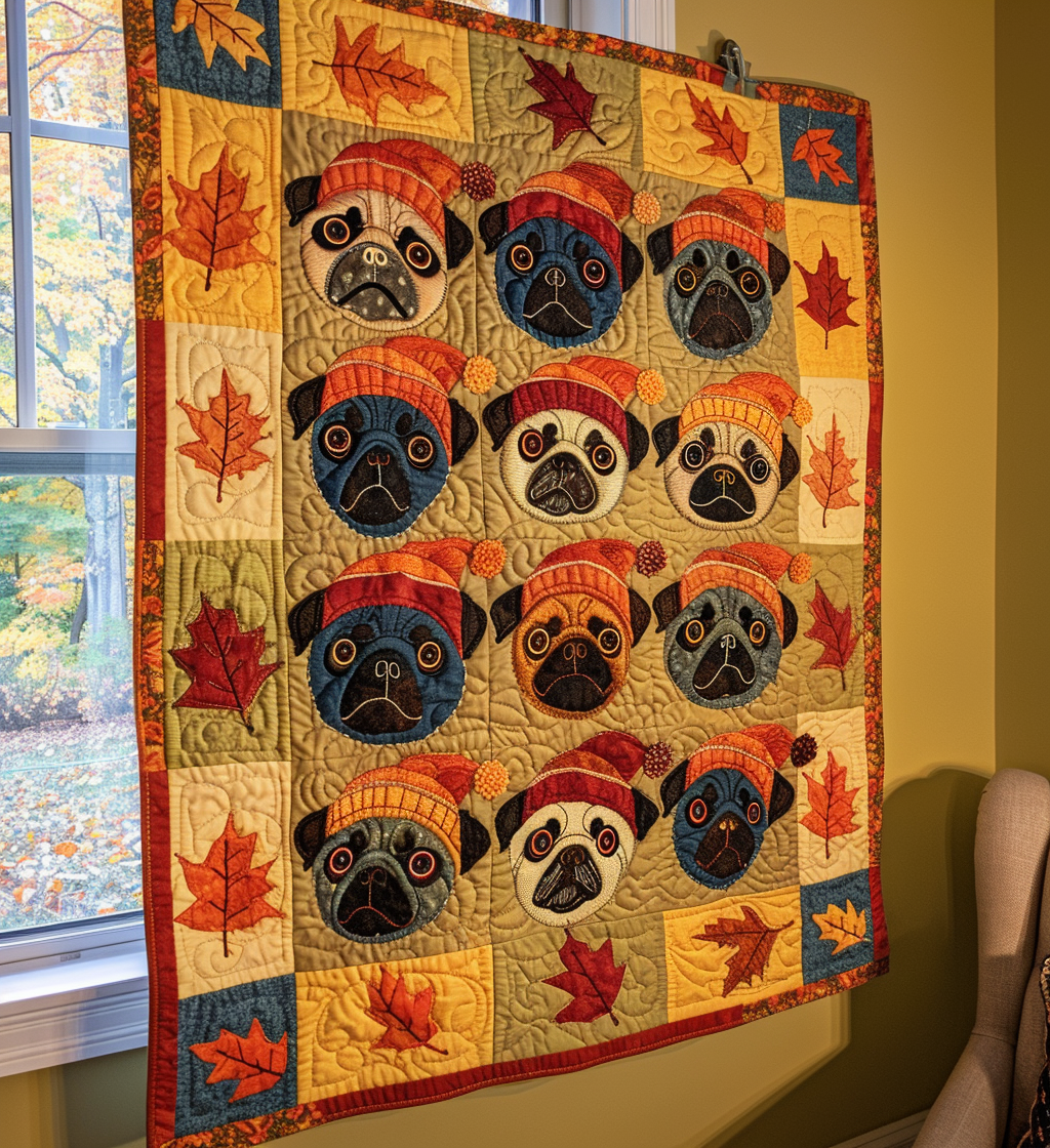 Coperta Adorabile Pugs