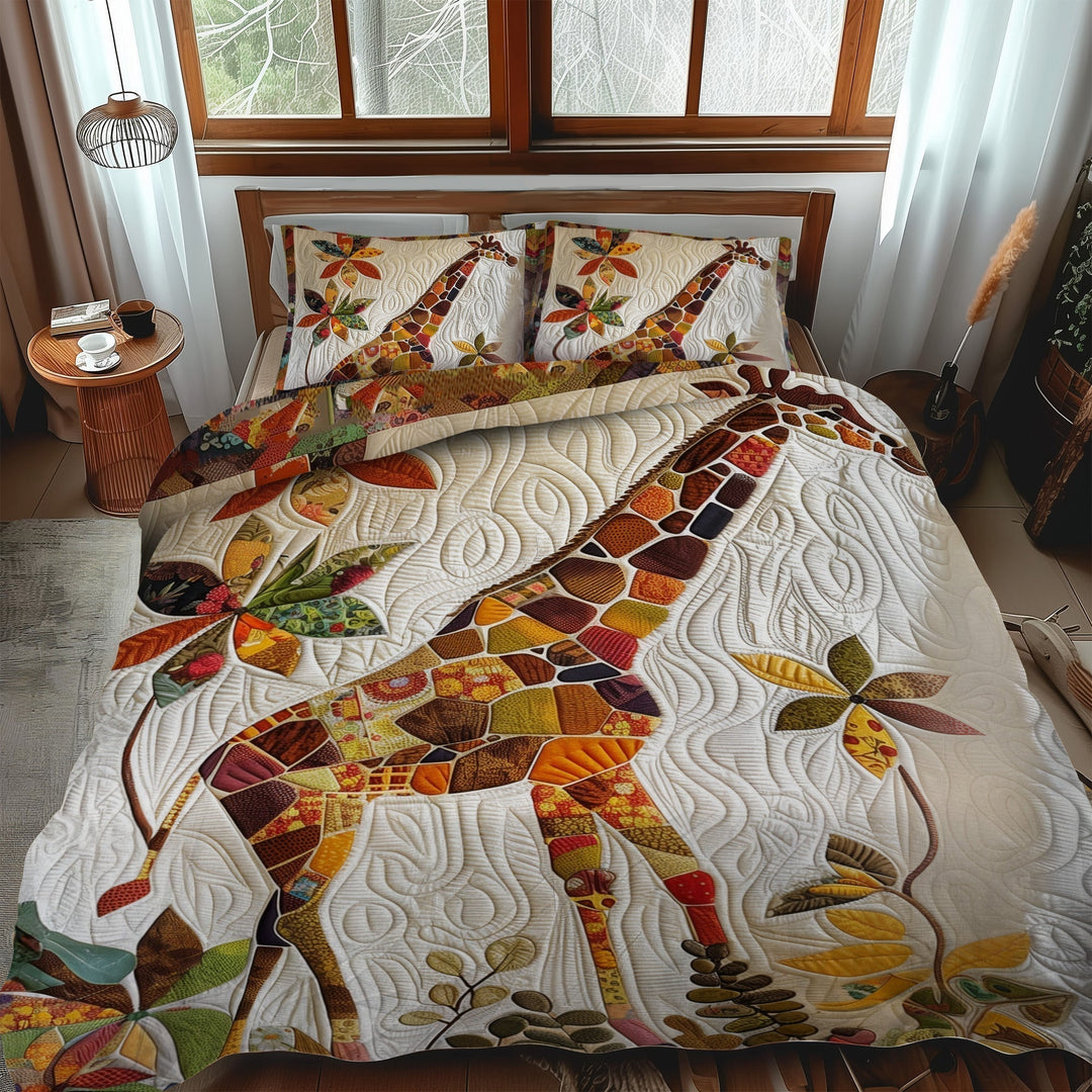 Set di Biancheria da Letto 3 Pezzi Avventura Africana