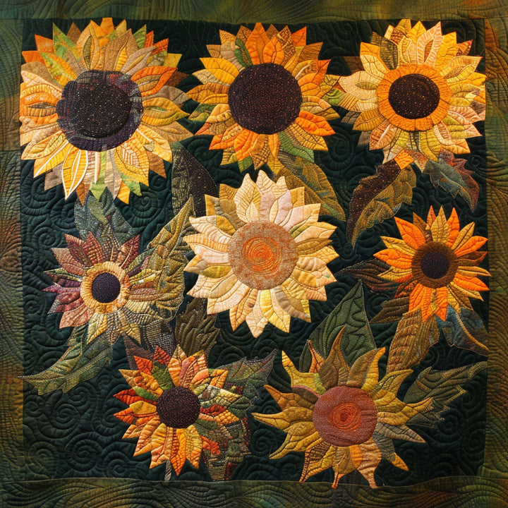 Coperta Amber Sunflower Delight