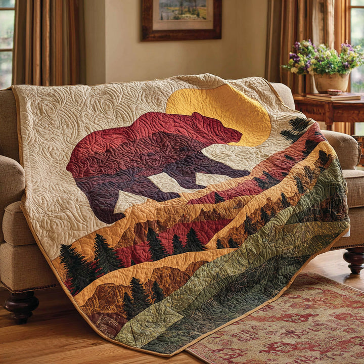 Coperta Bear Amber Mountain