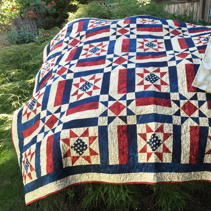 Coperta Patchwork Americana