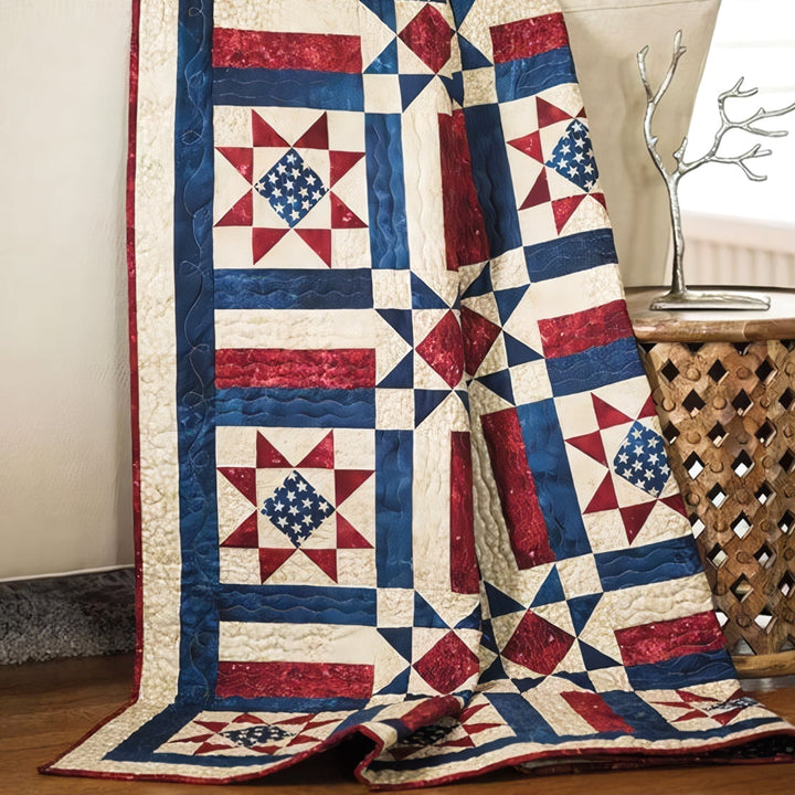 Coperta Patchwork Americana