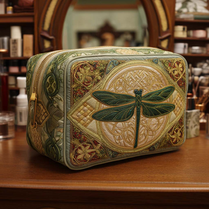 Borsa per trucco trapuntata Azure Skies