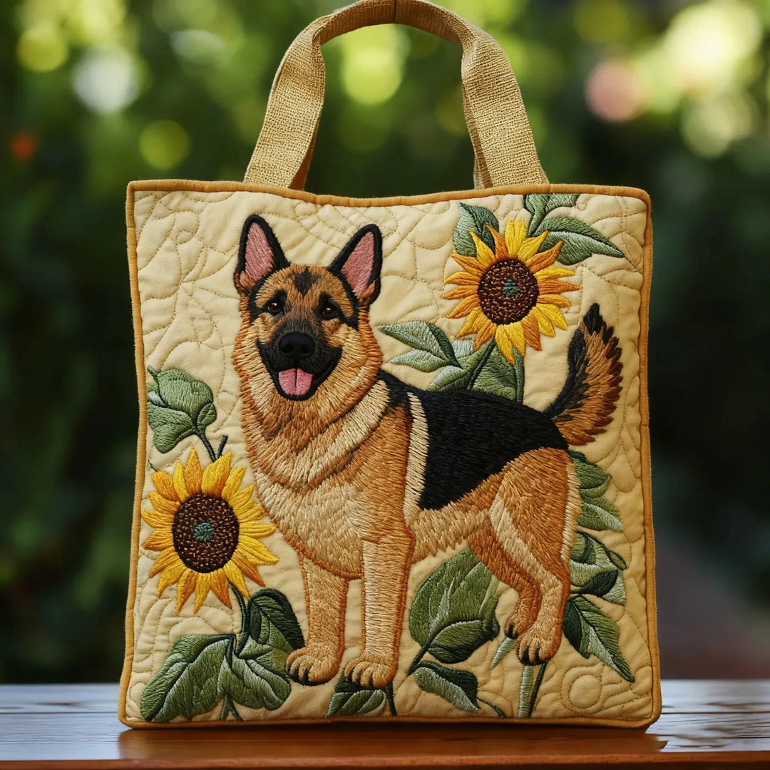 Disa – Borsa imbottita con ricamo di pastore