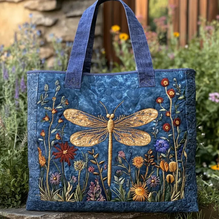 Majken – Borsa a tracolla imbottita con libellula