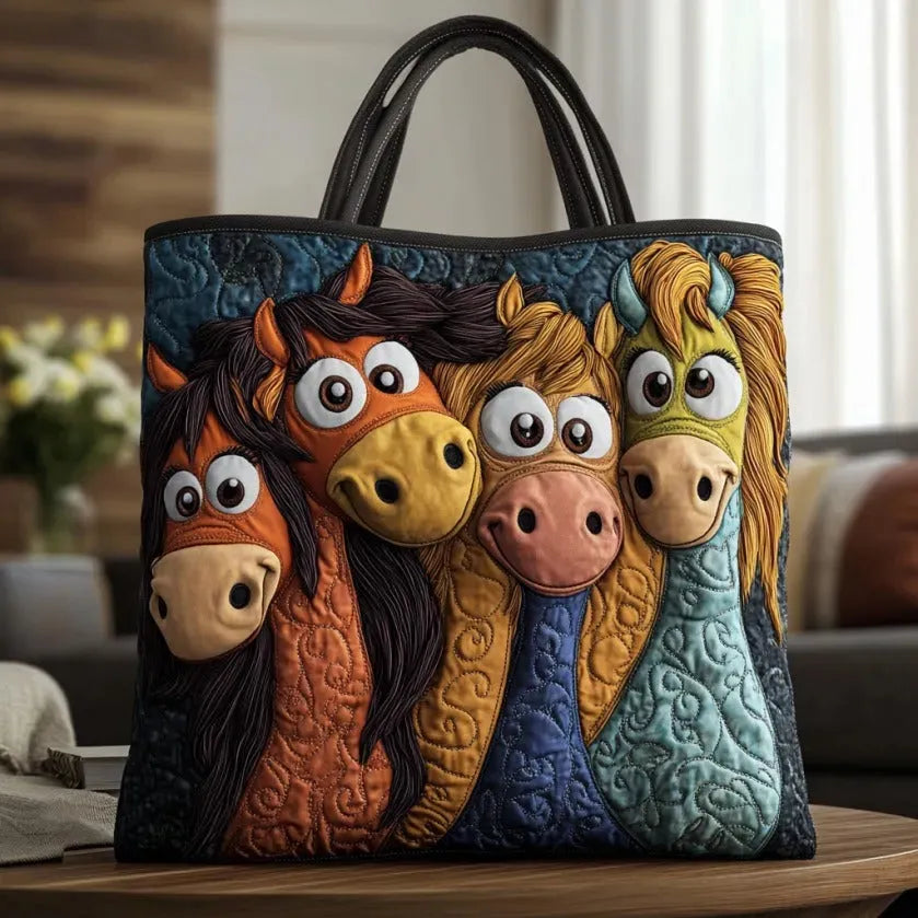 Jenny – Borsa imbottita con motivo di cavallo