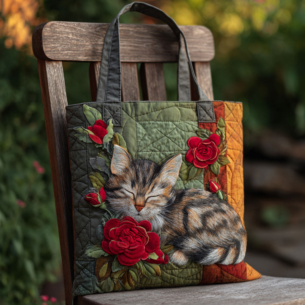 Borsa Tote Catnap Garden