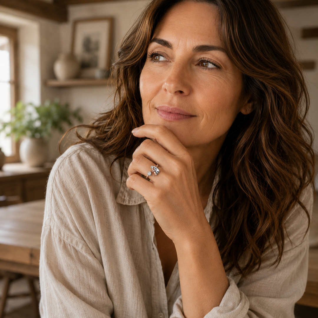 Gisela | Anello Regolabile con Incisione
