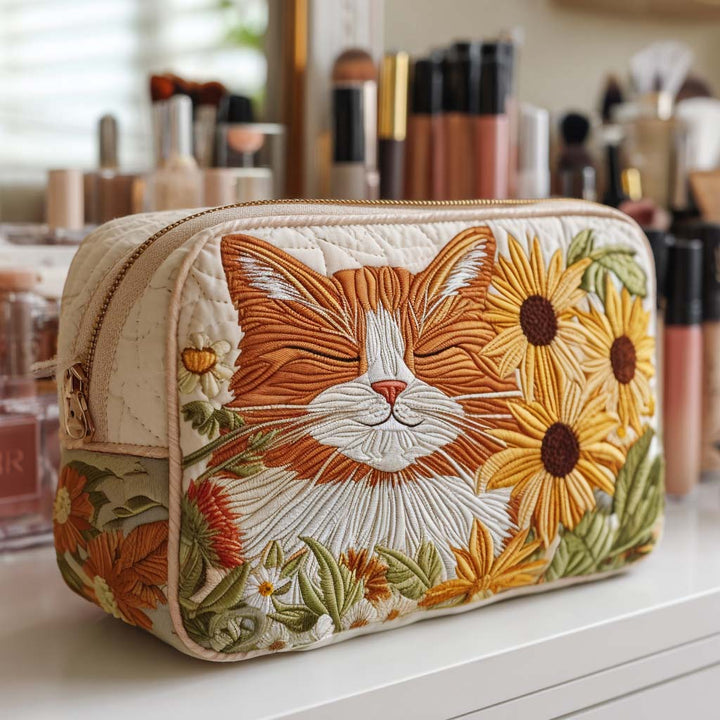Borsa per Trucco Trapuntata Fluffy Friend