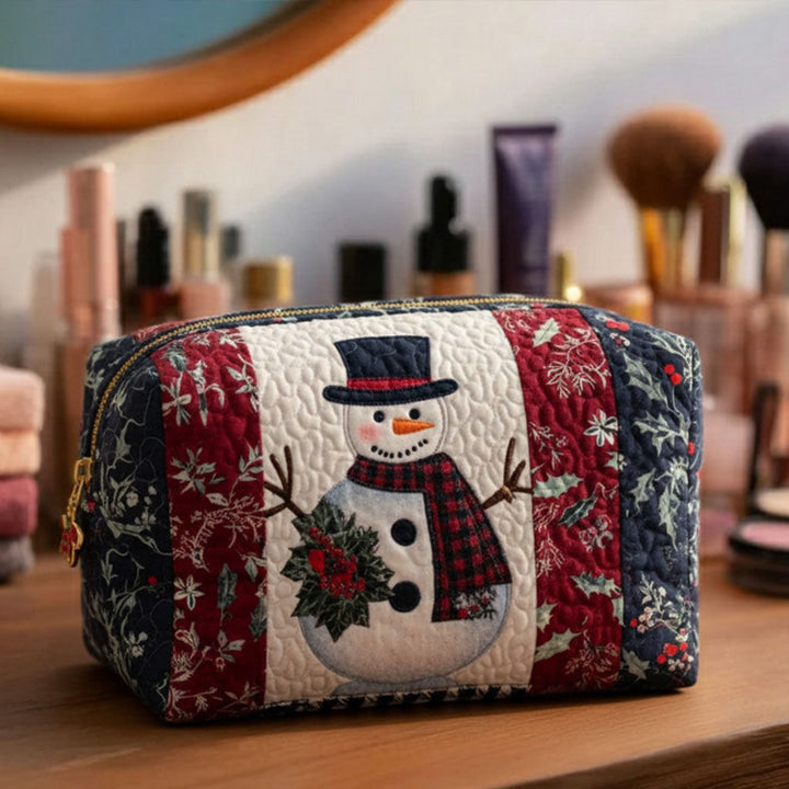 Borsa per Trucco Trapuntata Frosty Cheer