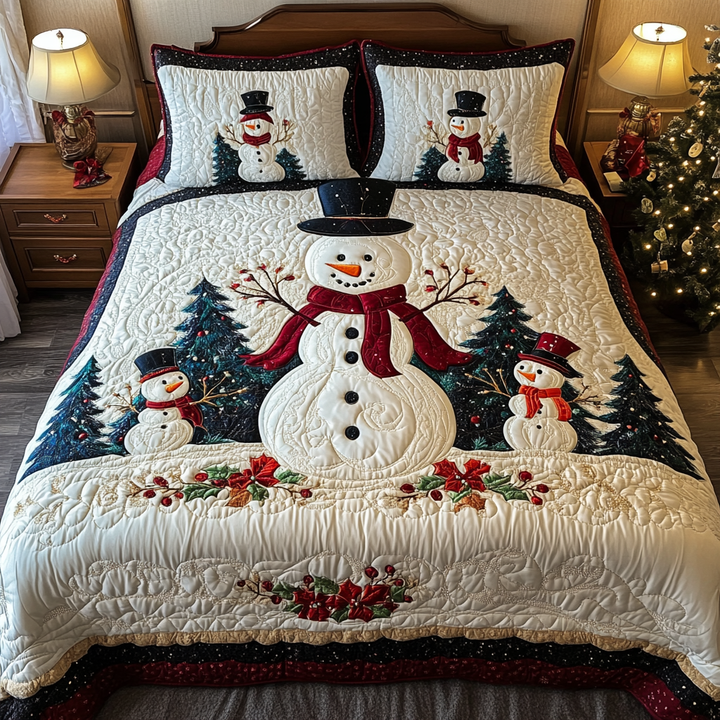 Set di Biancheria da Letto Natalizio 3 Pezzi
