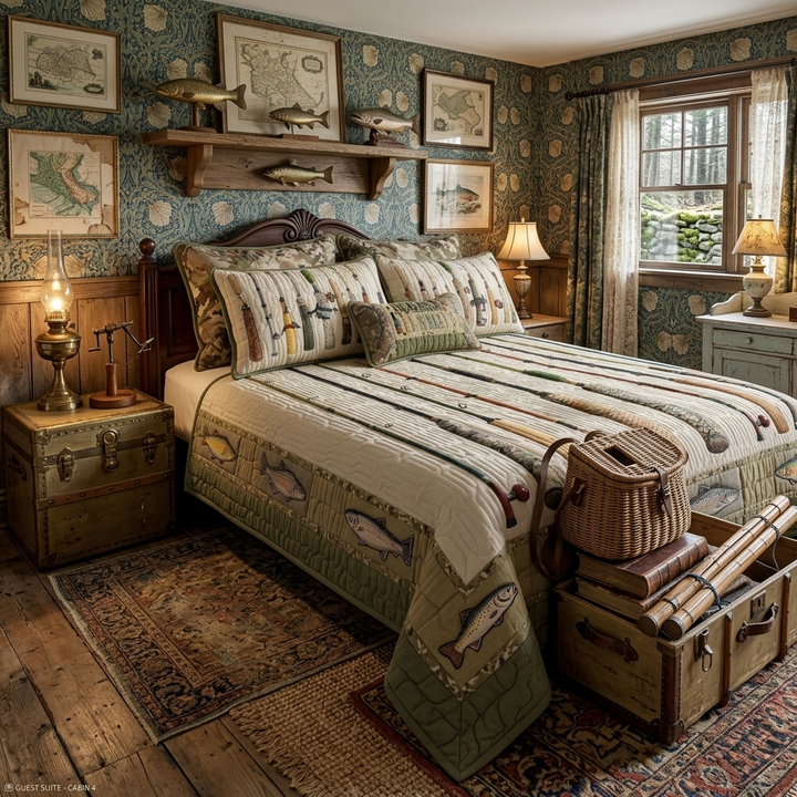 Set di Biancheria da Letto Vintage 3 Pezzi