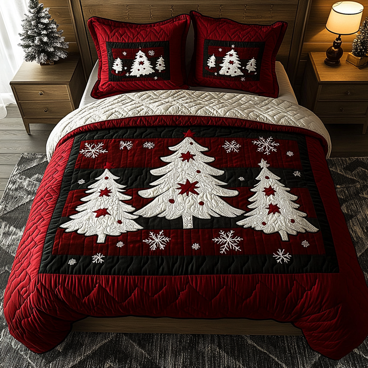 Set di Biancheria da Letto Natalizio 3 Pezzi