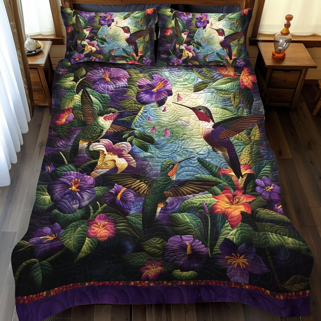 Set di Biancheria da Letto Hummingbird 3 Pezzi