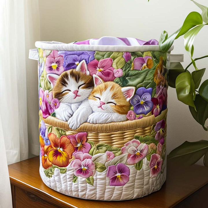 Cesto per la Biancheria Caos di Gattini