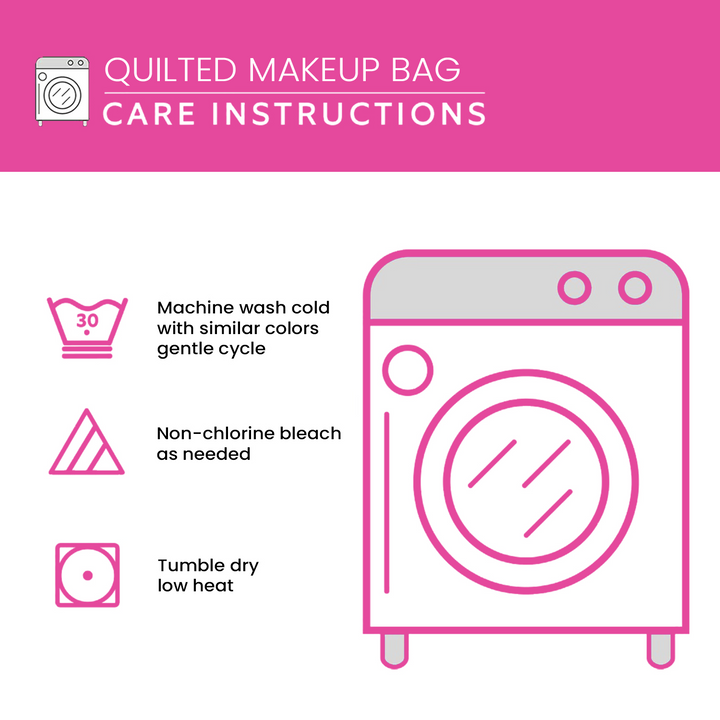 Borsa per Trucco Quilted Pocket Joy