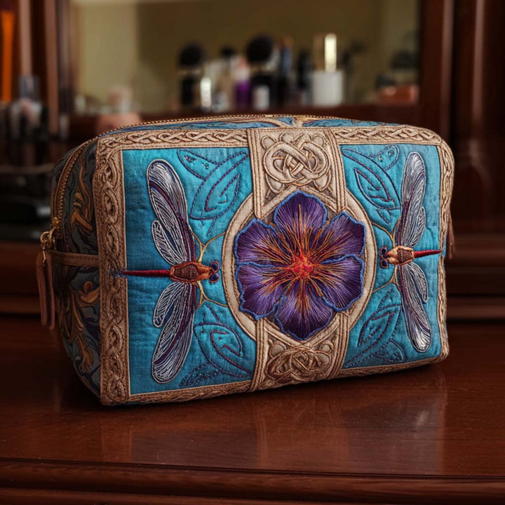 Borsa per Trucco Trapuntata Magia dei Prati