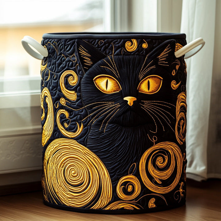 Cesto per la Lavanderia Midnight Whiskers