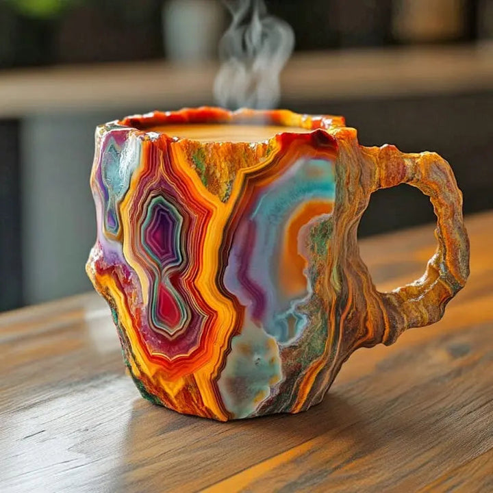 Tazze da Caffè Minerali Infuse di Cristallo