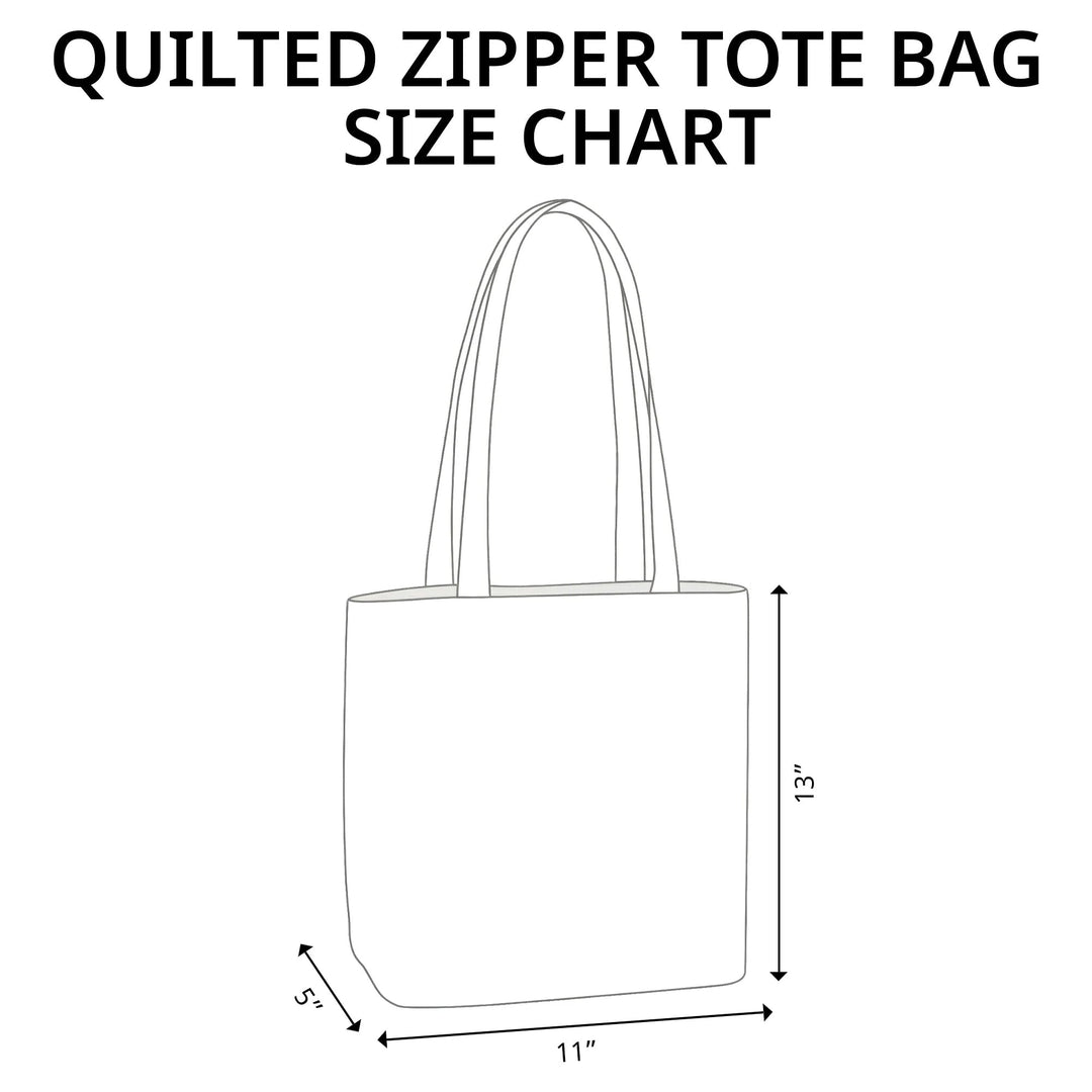 Borsa Tote con Zip Sunset Stitch
