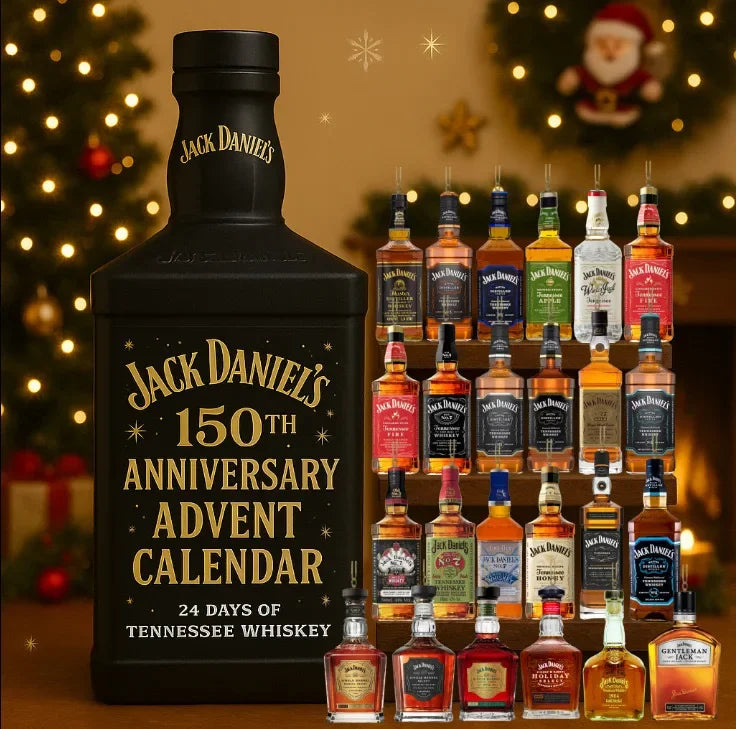 Jack Daniel's Calendario dell'Avvento con Luce a Bottiglia
