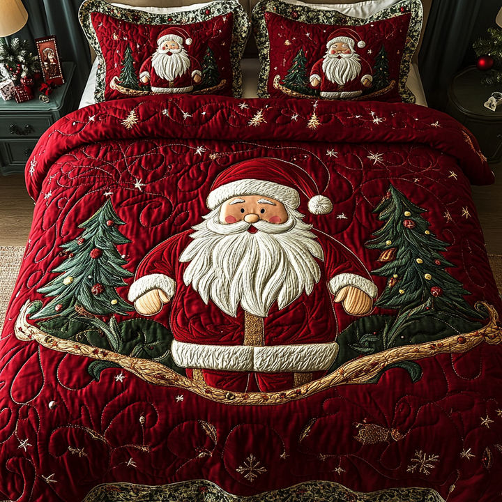 Set di Biancheria da Letto Natalizio 3 Pezzi