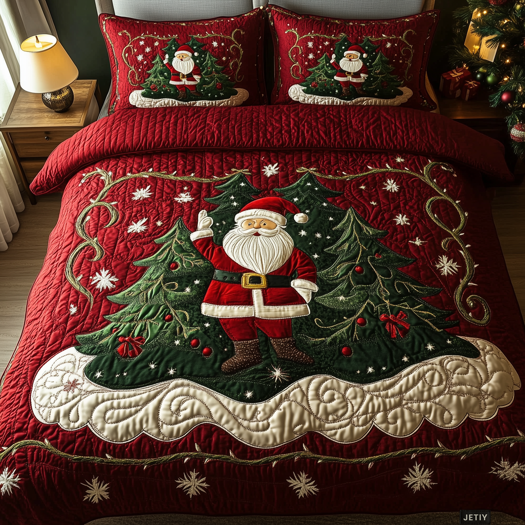 Set di Biancheria da Letto Natalizio 3 Pezzi