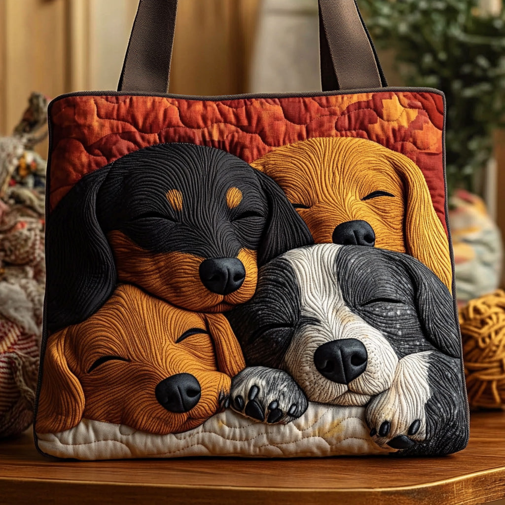 Borsa Tote Dachshund Coccolosa